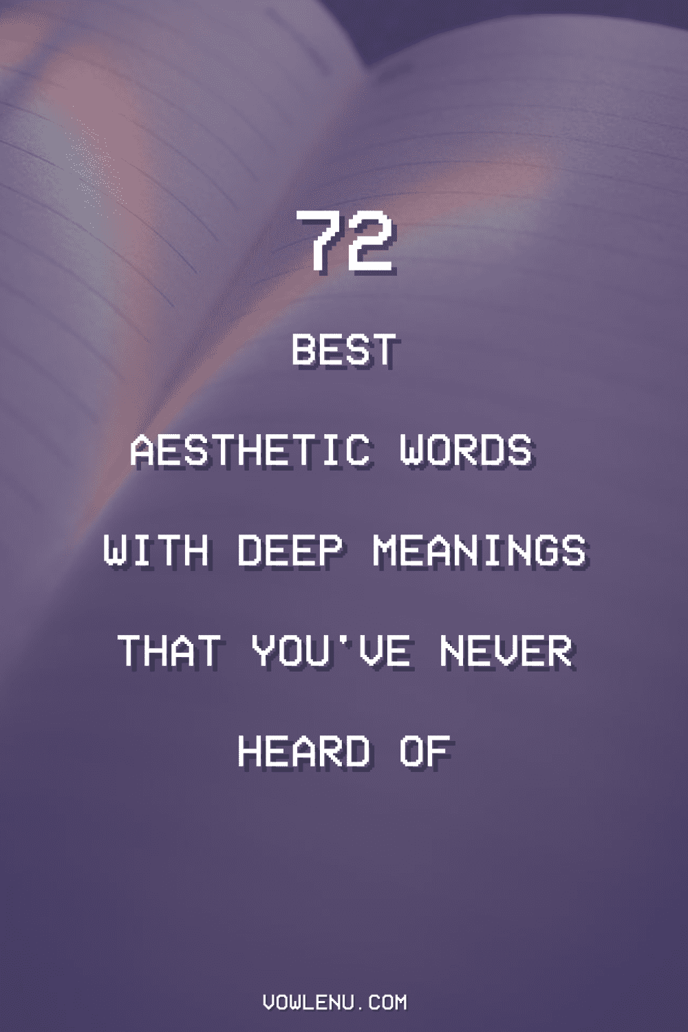 Words aesthetic Aesthetic Fonts