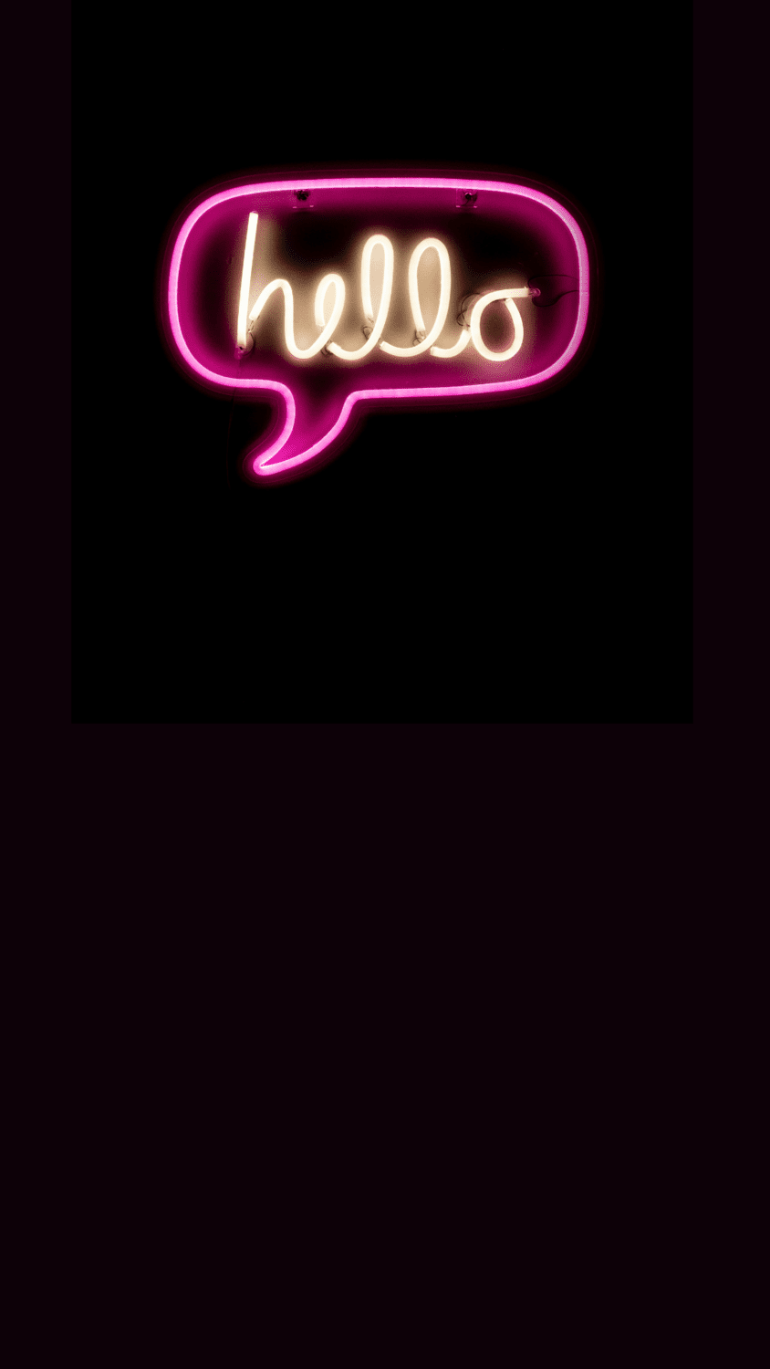 Download Neon Pink Aesthetic Vibe Quote Wallpaper